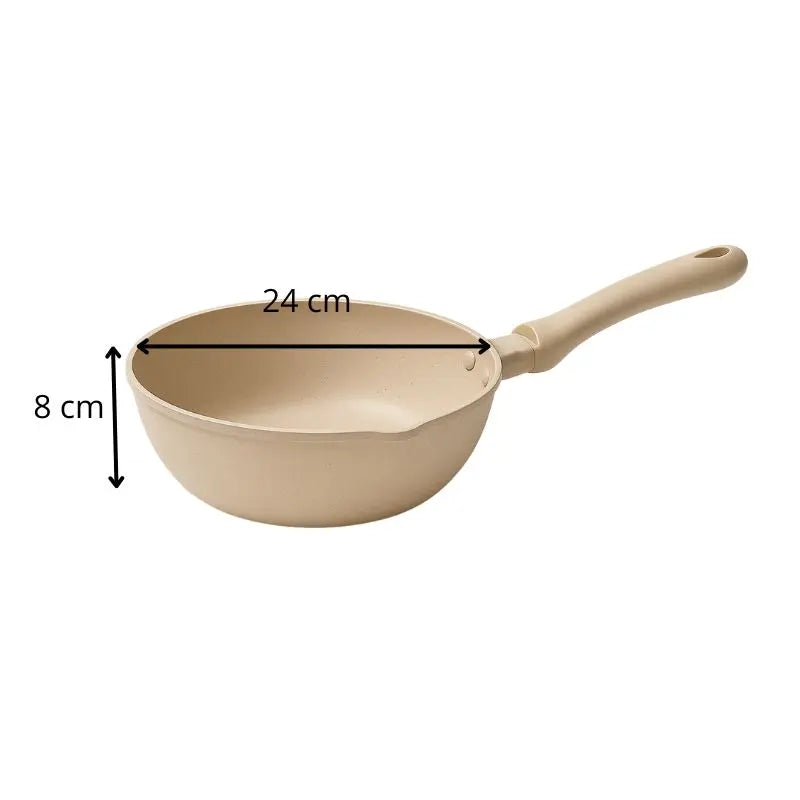 Wok Antiaderente em Pedra Maifan