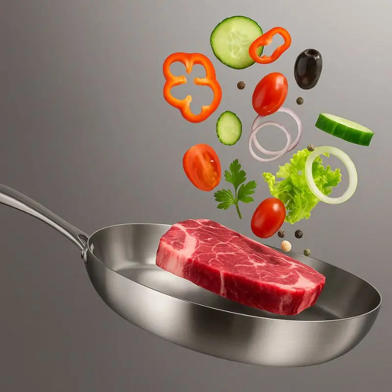 Frigideira Premium 5 Camadas Inox 304