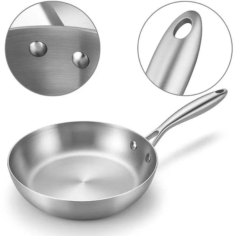 Frigideira Premium 5 Camadas Inox 304