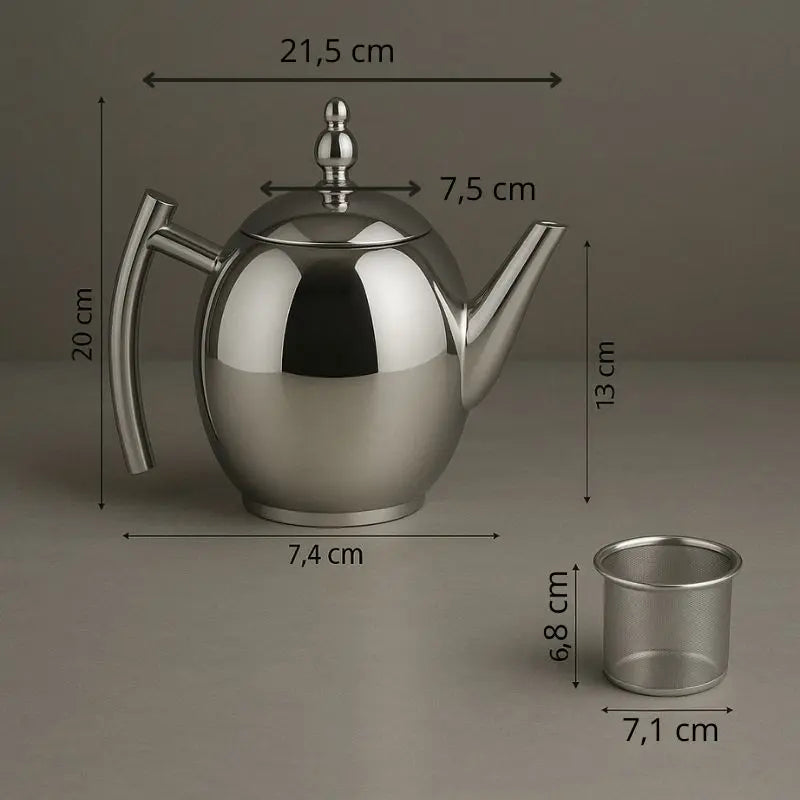 Chaleira com Filtro Removível