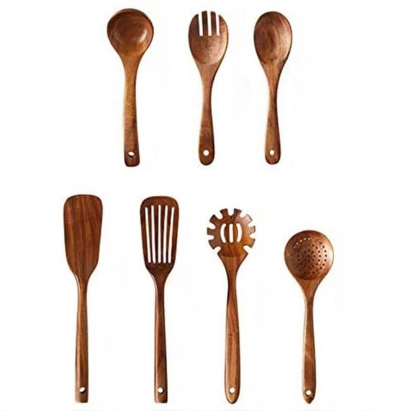 Utensílios de Madeira Artesanais