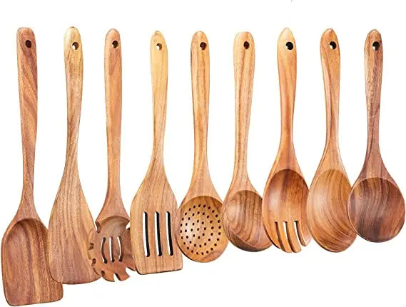 Utensílios de Madeira Artesanais