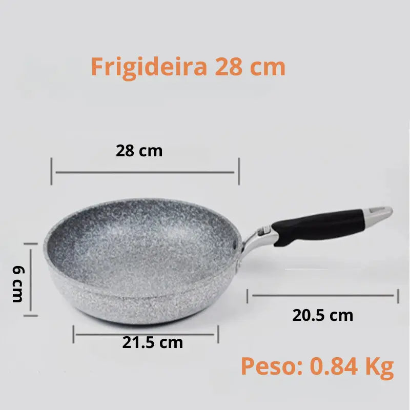 Frigideira Antiaderente de Pedra Premium
