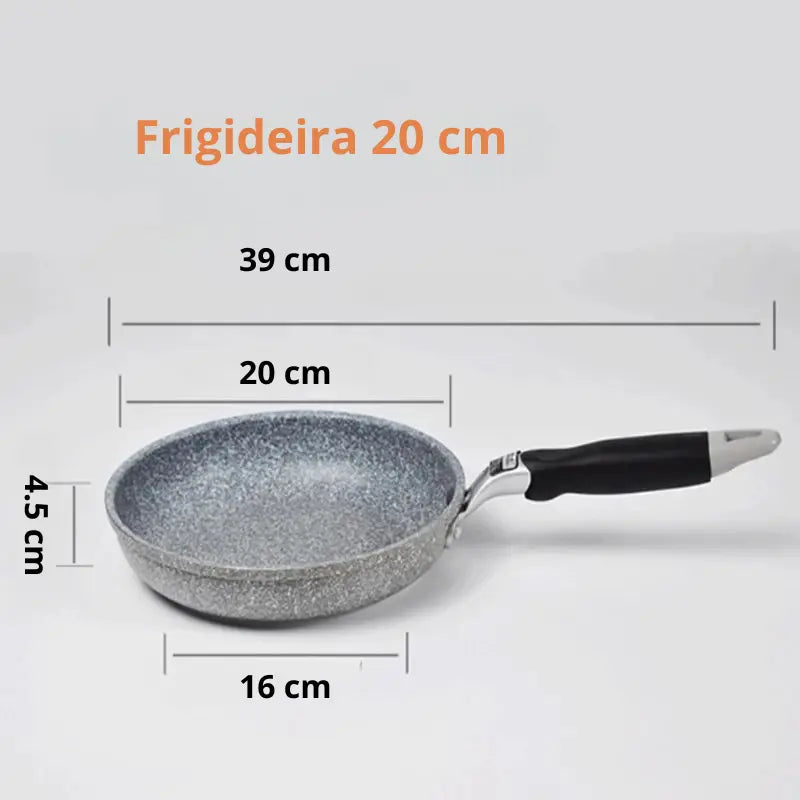 Frigideira Antiaderente de Pedra Premium