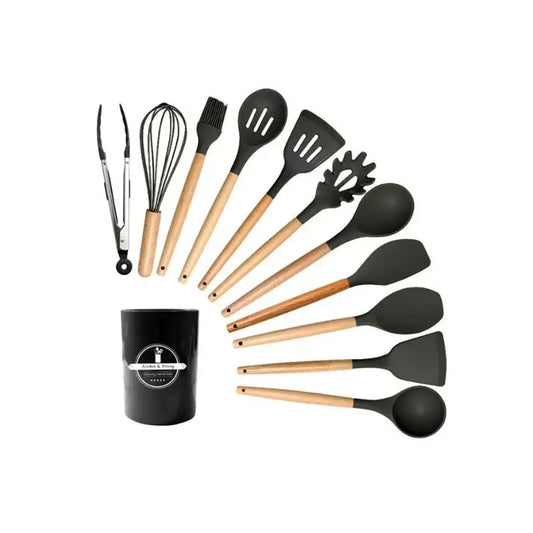 Conjunto de 12 Utensílios de Cozinha