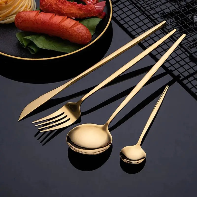 Conjunto Talheres 24 Peças Premium