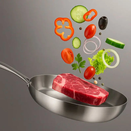 Frigideira Premium 5 Camadas Inox 304