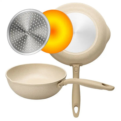 Wok Antiaderente em Pedra Maifan