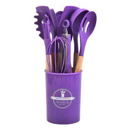 Conjunto de 12 Utensílios de Cozinha