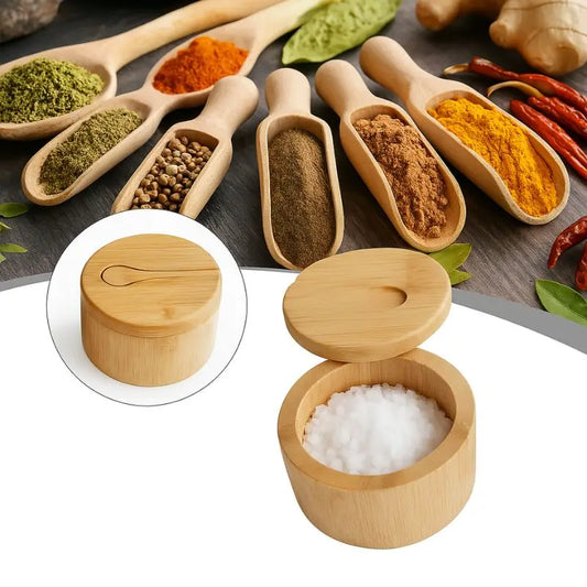 Pote Tempero Bambu