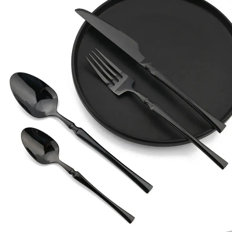 Conjunto 30 Talheres  Aço Inoxidável