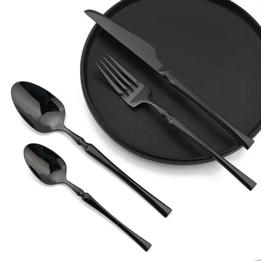 Conjunto 30 Talheres  Aço Inoxidável
