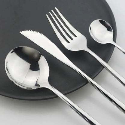 Conjunto Talheres 24 Peças Premium