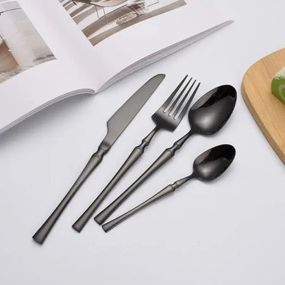 Conjunto 30 Talheres  Aço Inoxidável