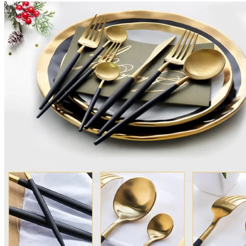 Conjunto Premium Talheres 24 Peças