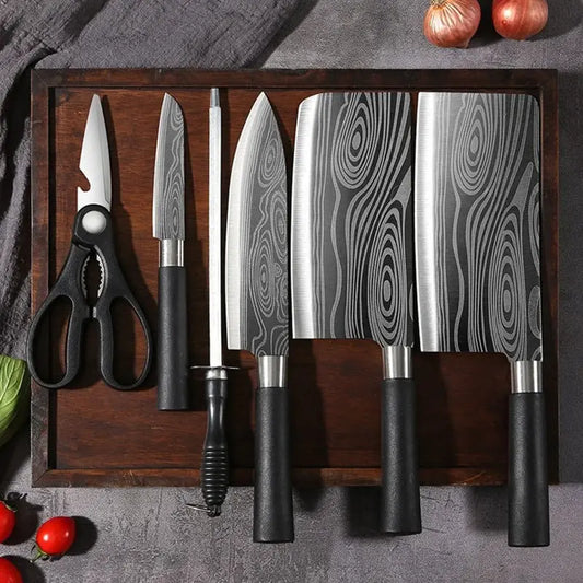Facas de Cozinha Damasco