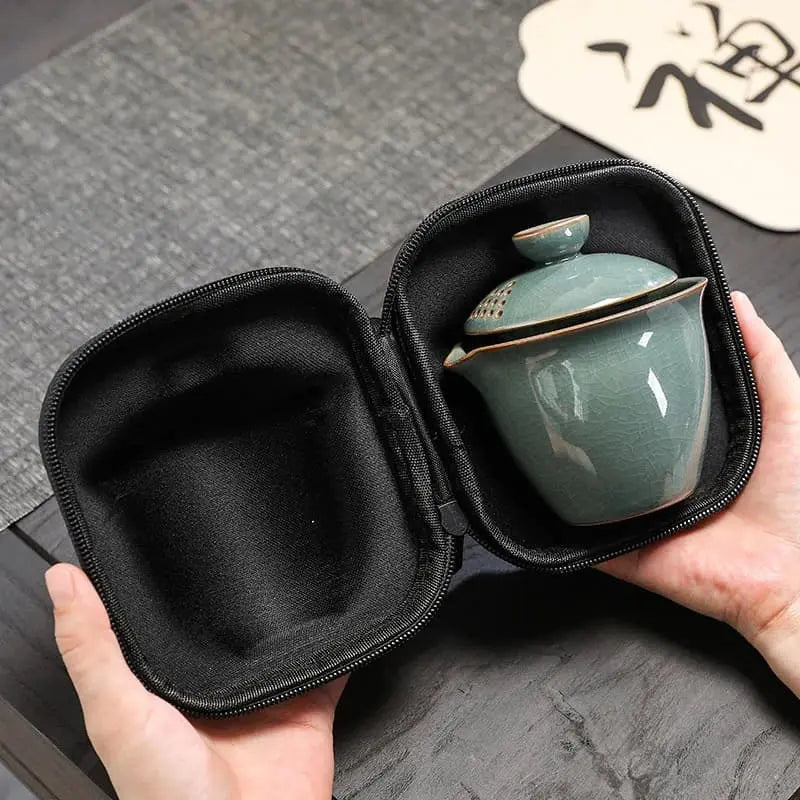 Conjunto de Chá Gaiwan 3 copos