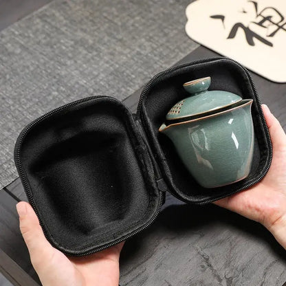 Conjunto de Chá Gaiwan 3 copos