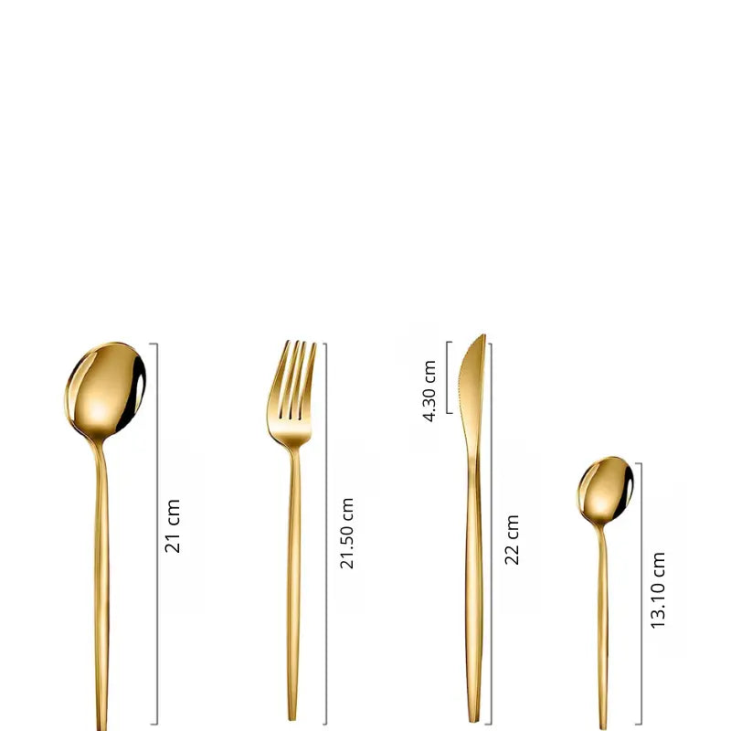 Conjunto Talheres 24 Peças Premium