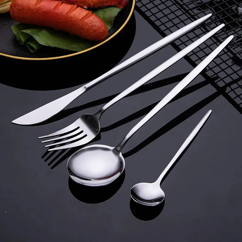 Conjunto Talheres 24 Peças Premium